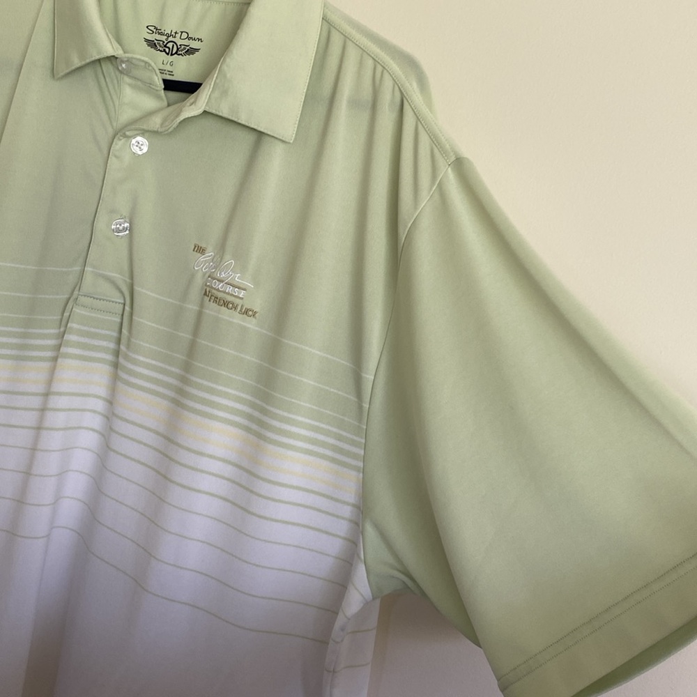 Straight Down Golf Polo Large - image 4